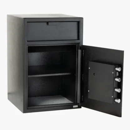 Hayman CV-F30W-C Front-Loading Rotary Depository Safe with Dial Combination Lock and L-Handle