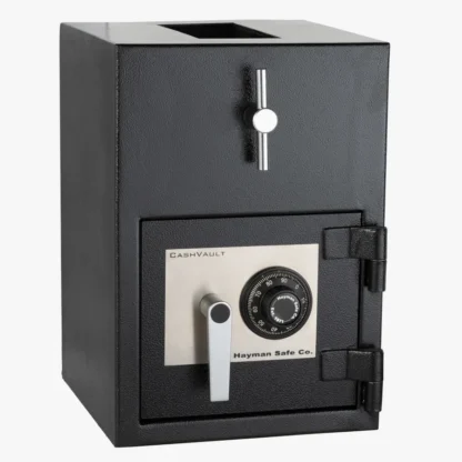 Hayman CV-H20-C Top-Loading Rotary Depository Safe with Dial Combination Lock and L-Handle