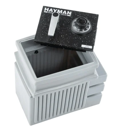 Hayman S1200 Polyethylene In-Floor Safe with Dial Combination Lock and L-Handle